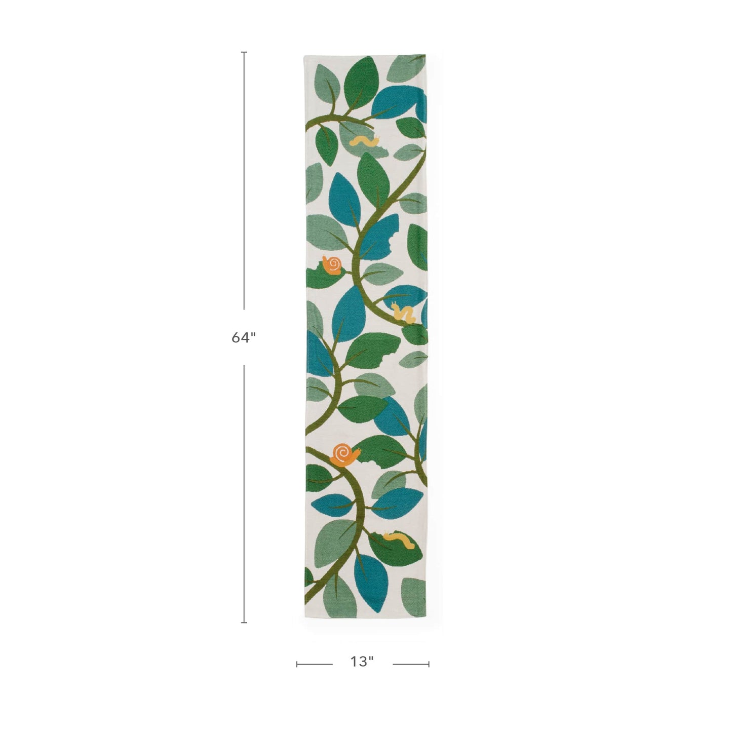 Snail Trails Decorative Runner - 64" x 13"