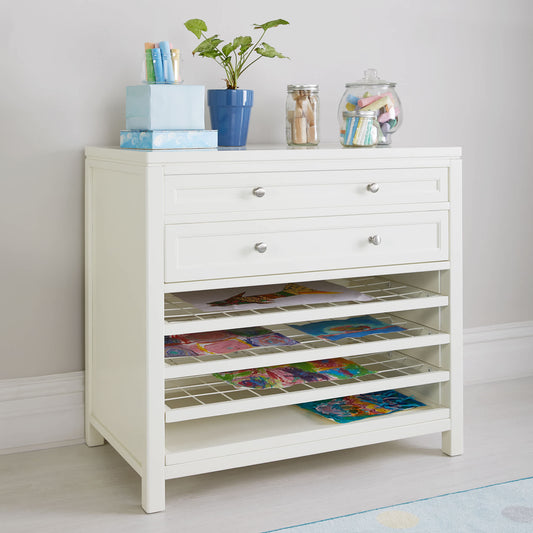 Martha Stewart Kids' Art Storage with Drying Racks