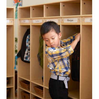 2-Section Locker - Birch Plywood