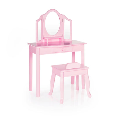 Kids' Vanity and Stool