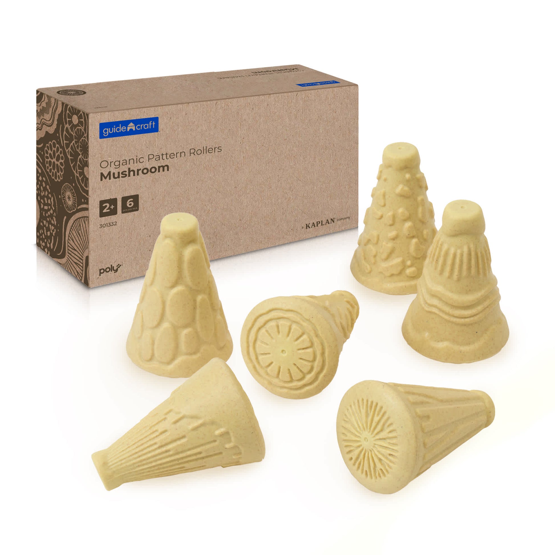 Organic Pattern Rollers: Mushroom
