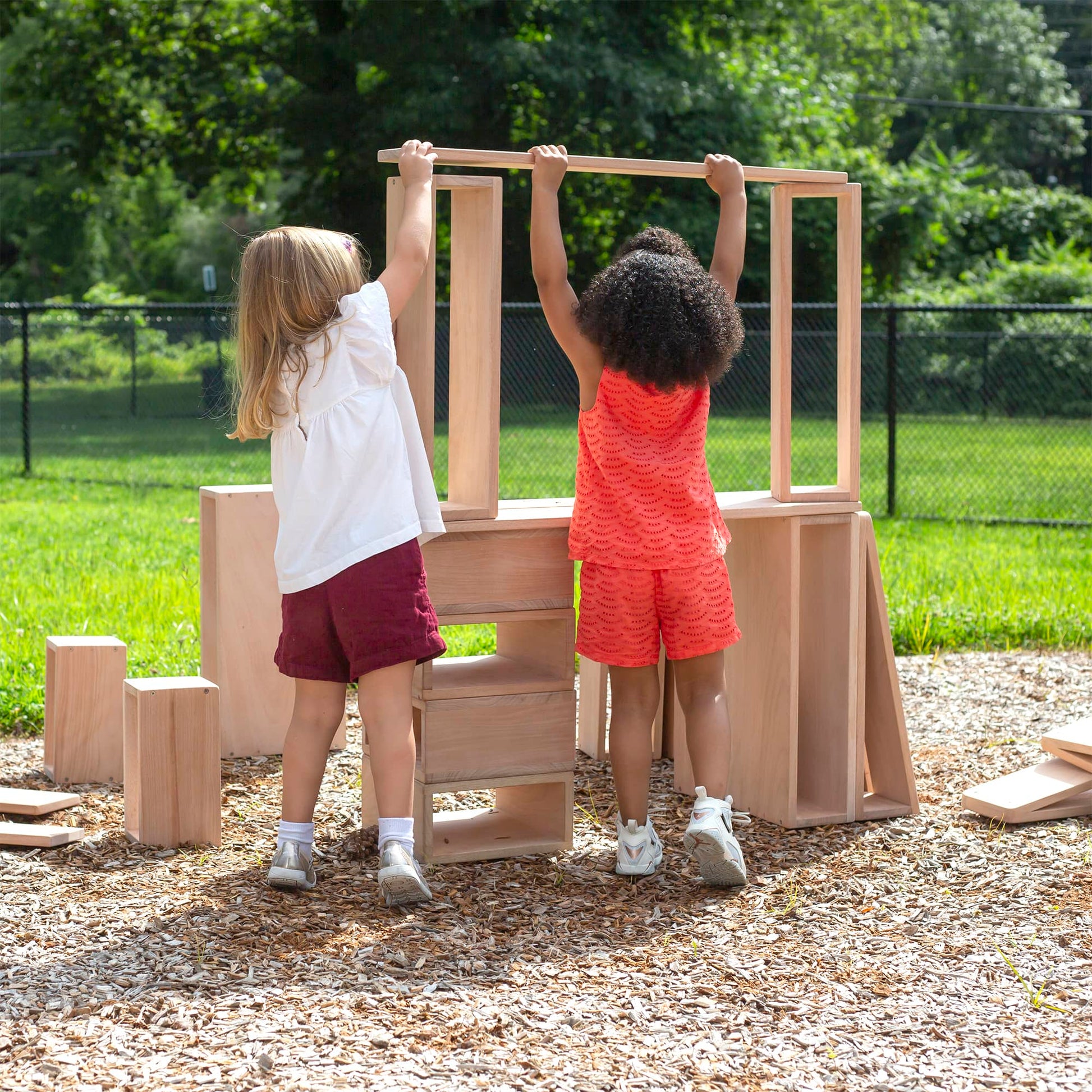 Outdoor Hollow Blocks - 25 pc. Set