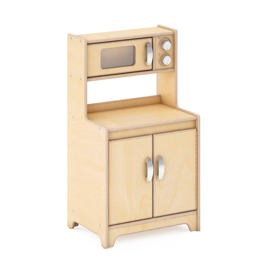 EdQ Kitchen Microwave and Cupboard