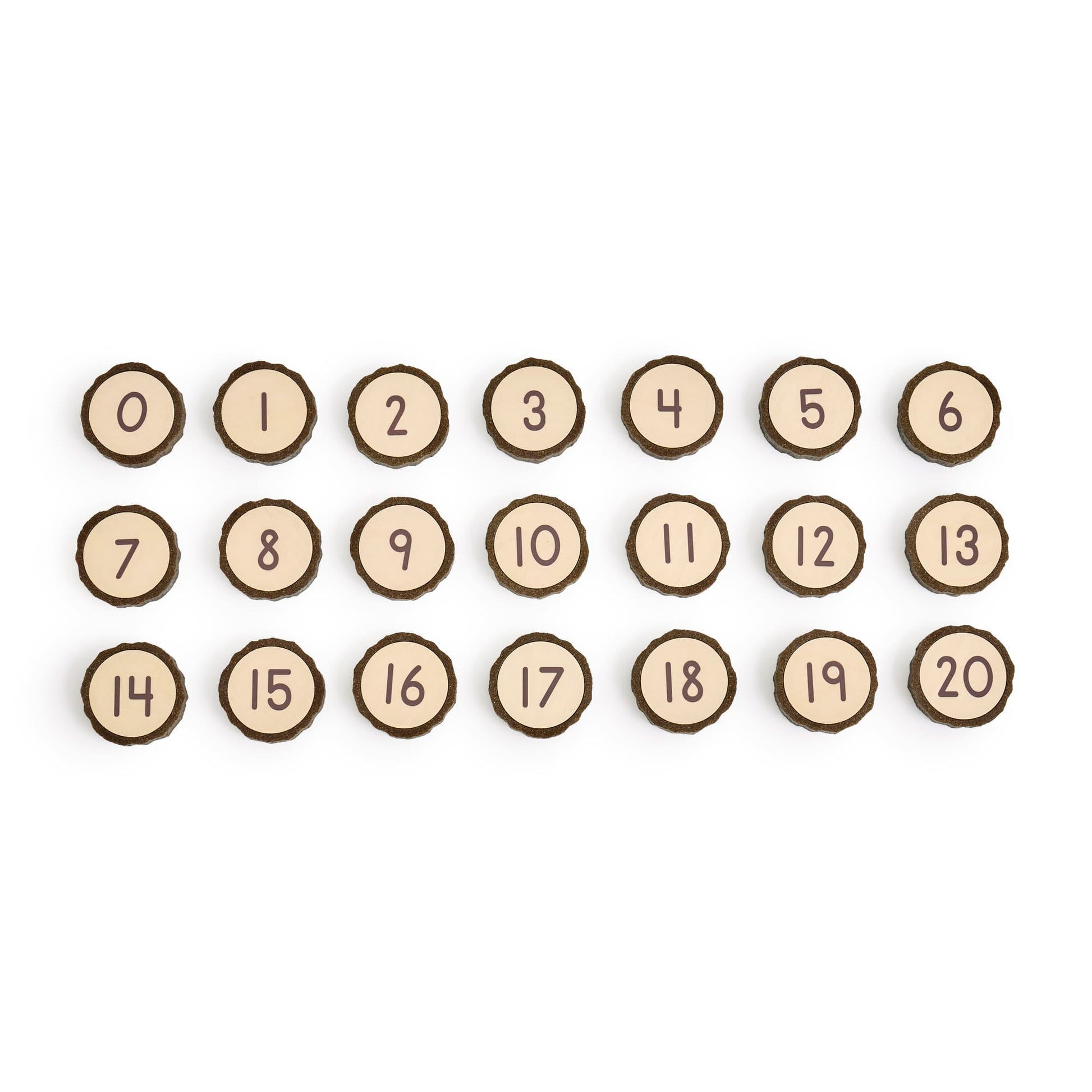 Magnetic Wood Cookie Counters
