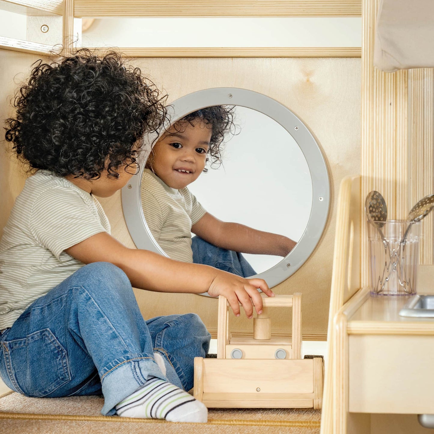 EdQ Toddler Kitchen Loft