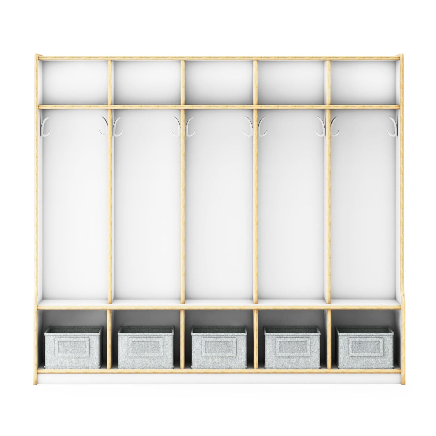 EdQ 5-Section Locker with Bench