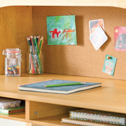 Kids' Media Desk, Hutch and Chair Set