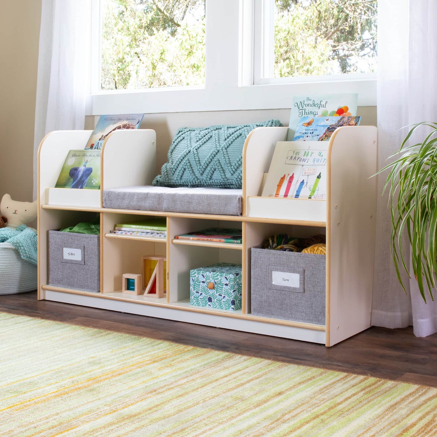 EdQ Reading Nook with Bins