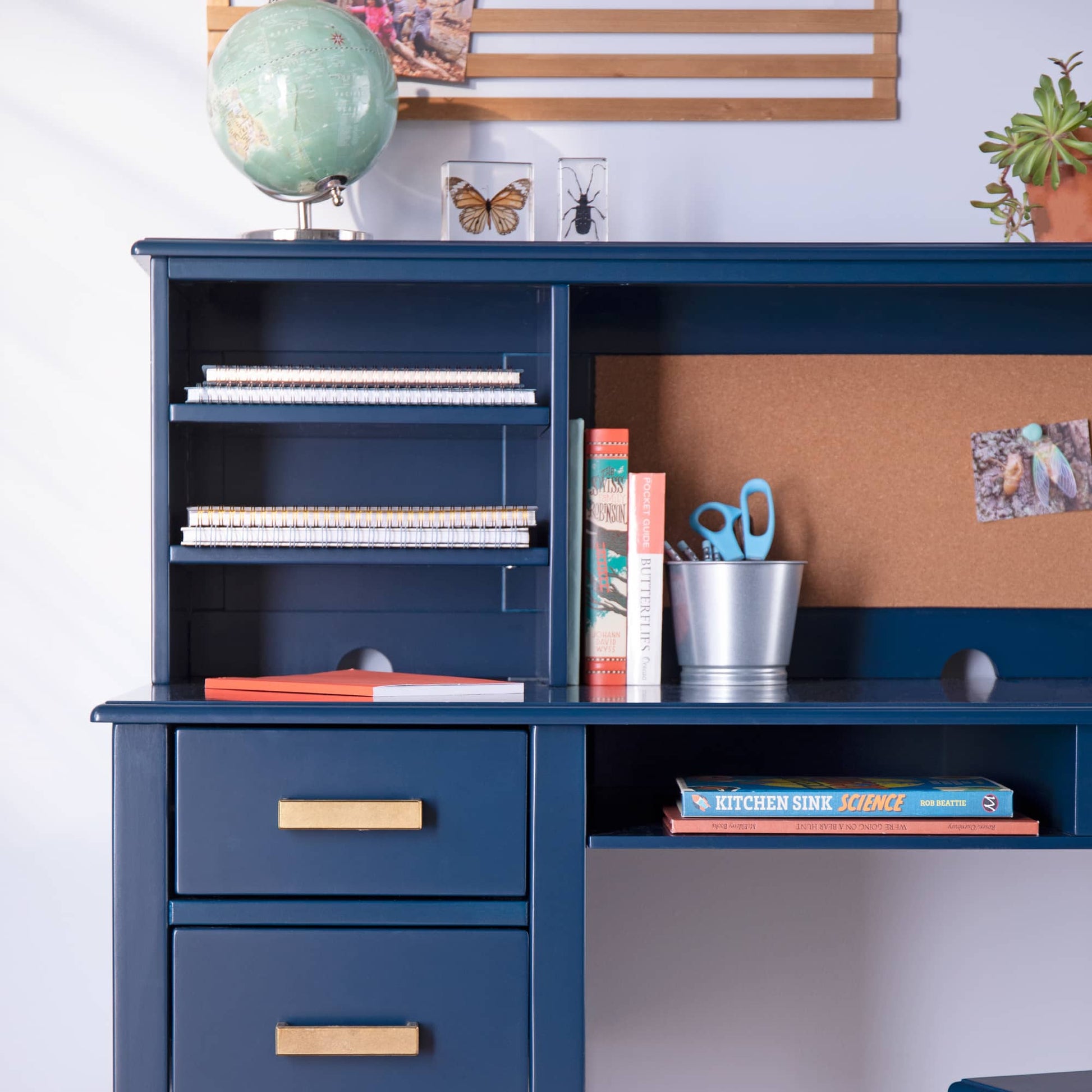 Kids' Taiga Desk, Hutch and Chair Set